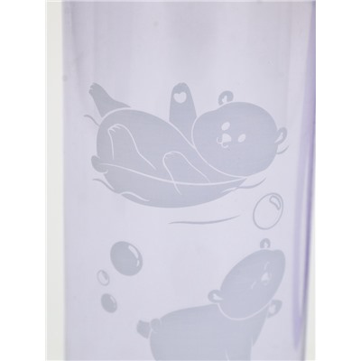 Бутылка для воды пластиковая «Медведи», 600 мл