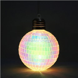 Новогоднее украшение "Диско шар" (8см)