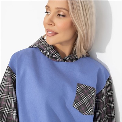 Свитшот из джинсы с капюшоном, Обязательно сбудется