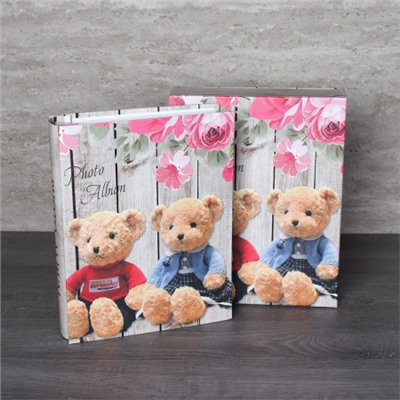 Фотоальбом 200 фото 10х15 Мишки / 9530 /уп 36/