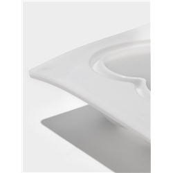 Форма для муссовых десертов и выпечки KONFINETTA «Сердца», 30×17.5×3 см, 8 ячеек (6.2×6 см), силикон, белая