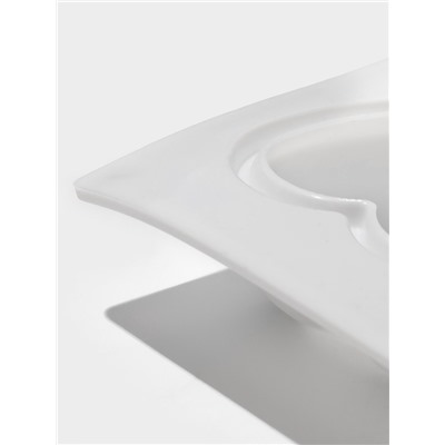 Форма для муссовых десертов и выпечки KONFINETTA «Сердца», 30×17.5×3 см, 8 ячеек (6.2×6 см), силикон, белая