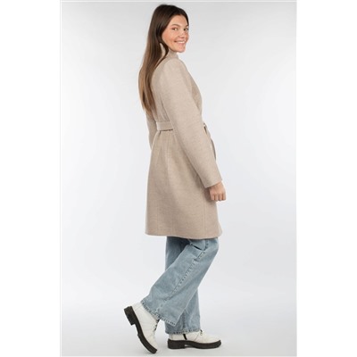 01-10257 Пальто женское демисезонное (пояс)