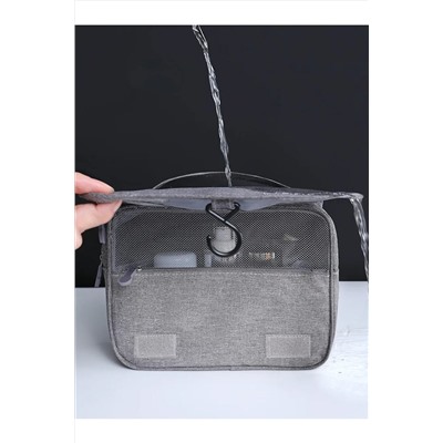 Sunflower Косметичка дорожная 01 B Travel Wash Bag, серый KRISTALLER, 1229611