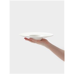 Тарелка для пасты Hanna Knövell, 100 мл, d=23.5 см, фарфор, белая