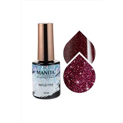 Manita Professional Гель-лак для ногтей светоотражающий / Reflective №20, 10 мл KRISTALLER, 1109876