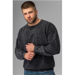 Мужской свитшот оверсайз из футера двухнитки Happyfox