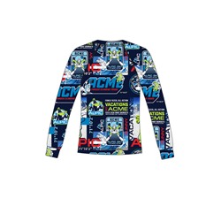 Термокомплект трикот. для мальчиков: фуфайка (футболка) с длин. рук, брюки