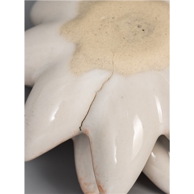 УЦЕНКА Подставка под благовония «Цветок кувшинки», 9.5×9.5×4 см, керамика, МИКС