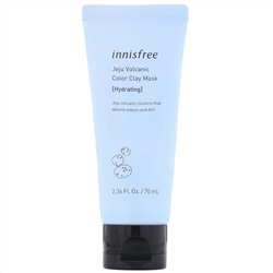 Innisfree, корейская маска для лица с цветной вулканической глиной, увлажняющая, 70 мл (2,36 жидк. унции)