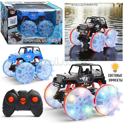 Машина "Джип-амфибия" р/у, 27 MHz, в коробке