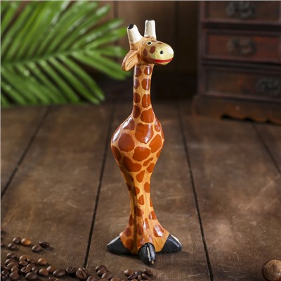 Сувенир «Жираф Марти», 20×5×4.5 см, дерево