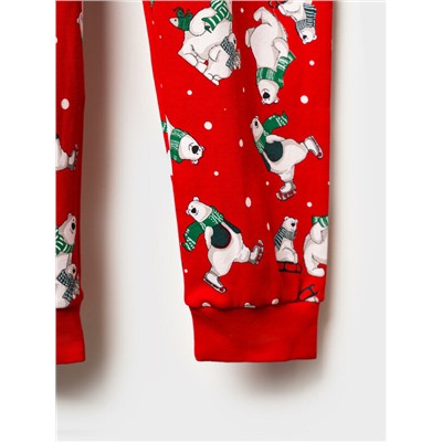 Пижама-комбинезон трикотажная унисекс для взрослых