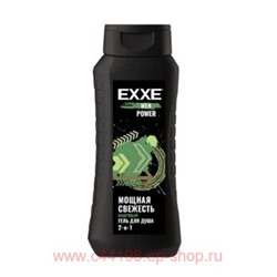 EXXE Гель для душа мужской Бодрящий 2в1 Power 400 мл 1430