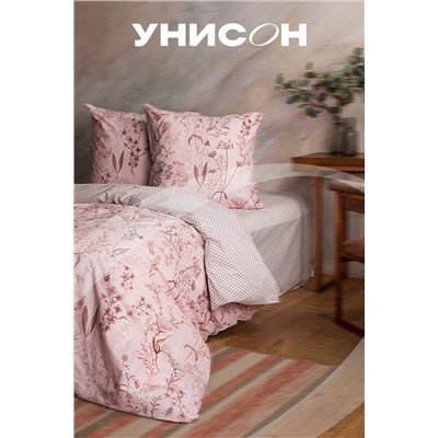 КПБ перкаль Унисон 70х70 рис. 24379-2/27050-3 Galatea книжка
