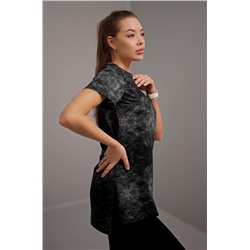 Женская удлиненная футболка с разрезами Happyfox