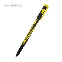 Ручка шариковая 0.5 мм "FunWrite.Keep Away. Caution" синяя 20-0212/50 Bruno Visconti