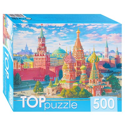 Пазлы 500 TOPpuzzle "Москва. Красная площадь"