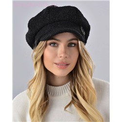 Восьмиклинка букле пайетка Кепка флис (56-58)