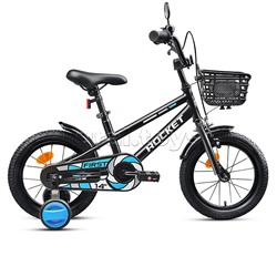 Велосипед 14" Rocket First, цвет черный