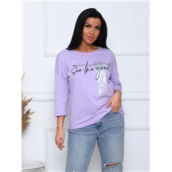 Футболка "Эрини" (Сирень)