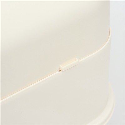 Туалет закрытый с откидным верхом 36 х 51 х 34 см, серый