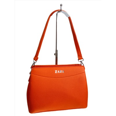 Женская сумка из искусственной кожи, цвет оранжевый