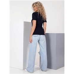 Футболка "Арахис" (Синий)