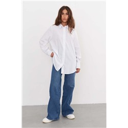 Рубашка длинная  SCT 002_W/Белый