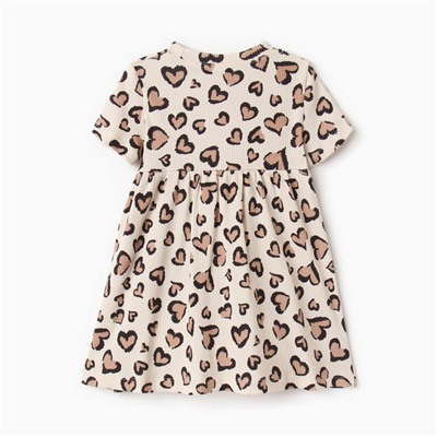 Платье детское KAFTAN Leo love, размер 30 (98-104 см)