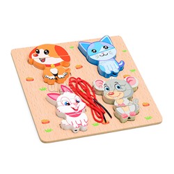 Пазл-вкладыш "Малыши"