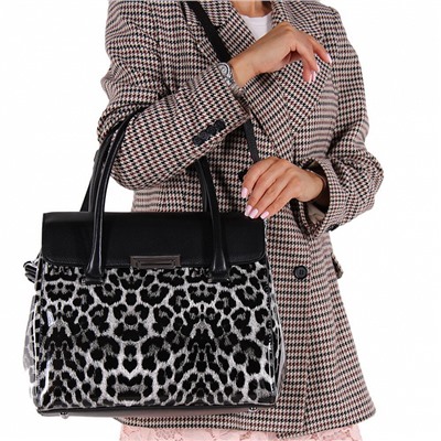 Сумка 1060-3Y black white Polina&Eiterou