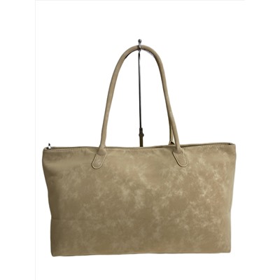 Женская сумка из искусственной кожи, цвет бежевый