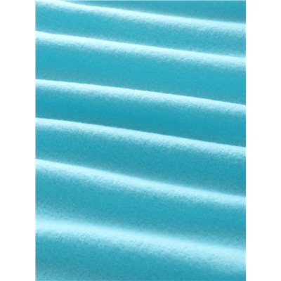 Плед флисовый «Экономь и Я», 150×200 см, 160 г/м², голубой