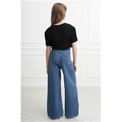 Джинсы палаццо для девочки Happyfox