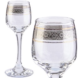 TL31-4164 Набор 6 рюмок "Изабелла" "Флорис"