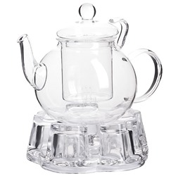 29350 Чайник стекло 600мл+ подогрев,сито МВ (х16)