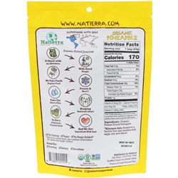 Natierra, Органические высушенные сублимацией, ананасы, 1,5 унц. (43 г)