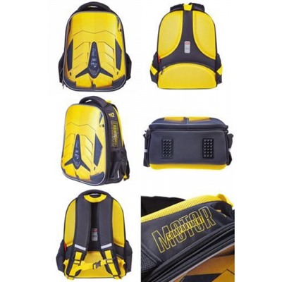 Рюкзак школьный "ЭРГОНОМИК ЛАЙТ. Скорость и мощь" 38х29х15 см (072926) 71044 Хатбер