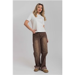 Футболка из кулирки с лайкрой М326002м