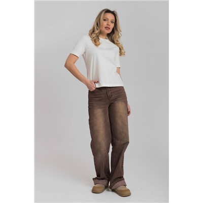 Футболка из кулирки с лайкрой М326002м