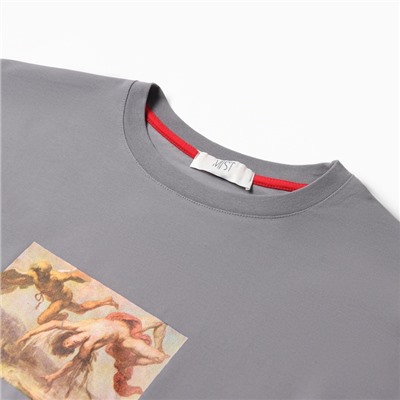 Футболка мужская MIST Angels, серый, р. 50