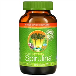 Nutrex Hawaii, Pure Hawaiian Spirulina, колосистая мята, 1000 мг, 180 таблеток