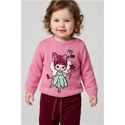 Джемпер детский трикотажный для девочек PLAYTODAY, 1239662