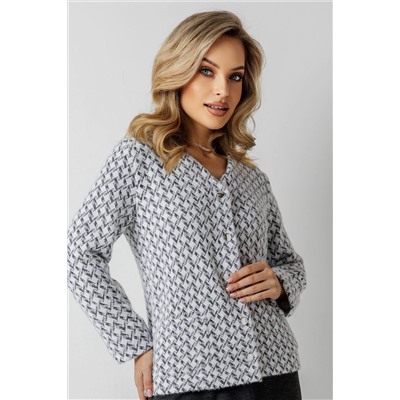 Жакет женский  4428/07/Черный, белый