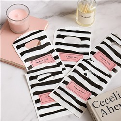 Маленькие подарочные пакетики полоса 45 шт, арт.007.021