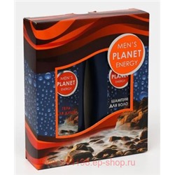 Festiva Подарочный набор Men's Planet Energy Шампунь 250 мл + Гель для душа 250мл 011