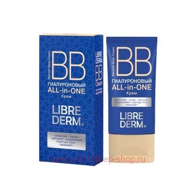 LIBREDERM Гиалуроновый Крем ВВ ALL in ONE 50 мл