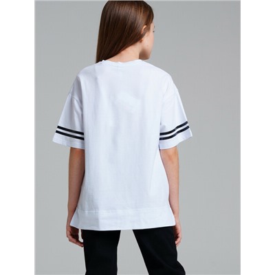 Фуфайка трикотажная для девочек (футболка)