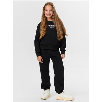 КОМПЛЕКТ ДЛЯ ДЕВОЧЕК (СВИТШОТ, БРЮКИ) 397754